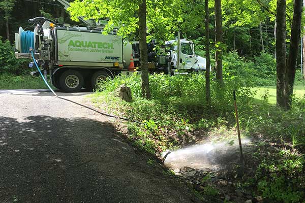 Aquatech Culvert Jetting Notch Rd